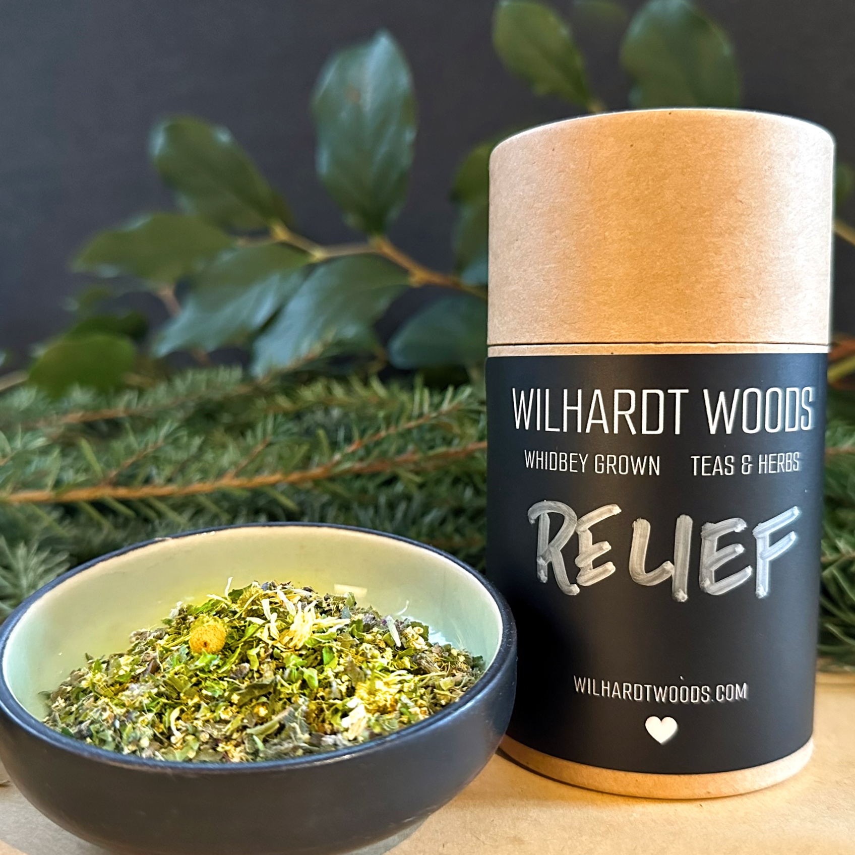 Relief loose-leaf tea